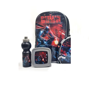 ست 45 در 1 کوله پشتی 46 سانتی بتمن The Batman مدل Promotion Items 45 in 1 - The Batman _کوله پشتی